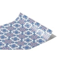thumbnail image 2 of Rwraps Floral Tile Hydrangea Gloss Vinyl Film Wrap 59in x 27ft Vinyl Vehicle Car Film Sheet Roll, 2 of 9