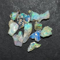 50 carats | 8 to 12pcs AA Natural Raw Ethiopian Fire Opal Gemstone, Chakra Healing Crystal, Rough Crystals and Gemstone, October Birthstone, Jewelry Making, DIY Gifts Art Crafts
