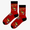 thumbnail image 2 of Cool Socks – Cheetos Flamin Hot – Novelty Crew Socks – Unisex Large – Red Snack Graphic – Gift for, 2 of 4