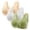 Khaki, variant on VISALY Front Closure Bras for Women Push Up Bras Plus Size Bralettes for Senior Lace Everyday Bras Button Up Bras Beige L
