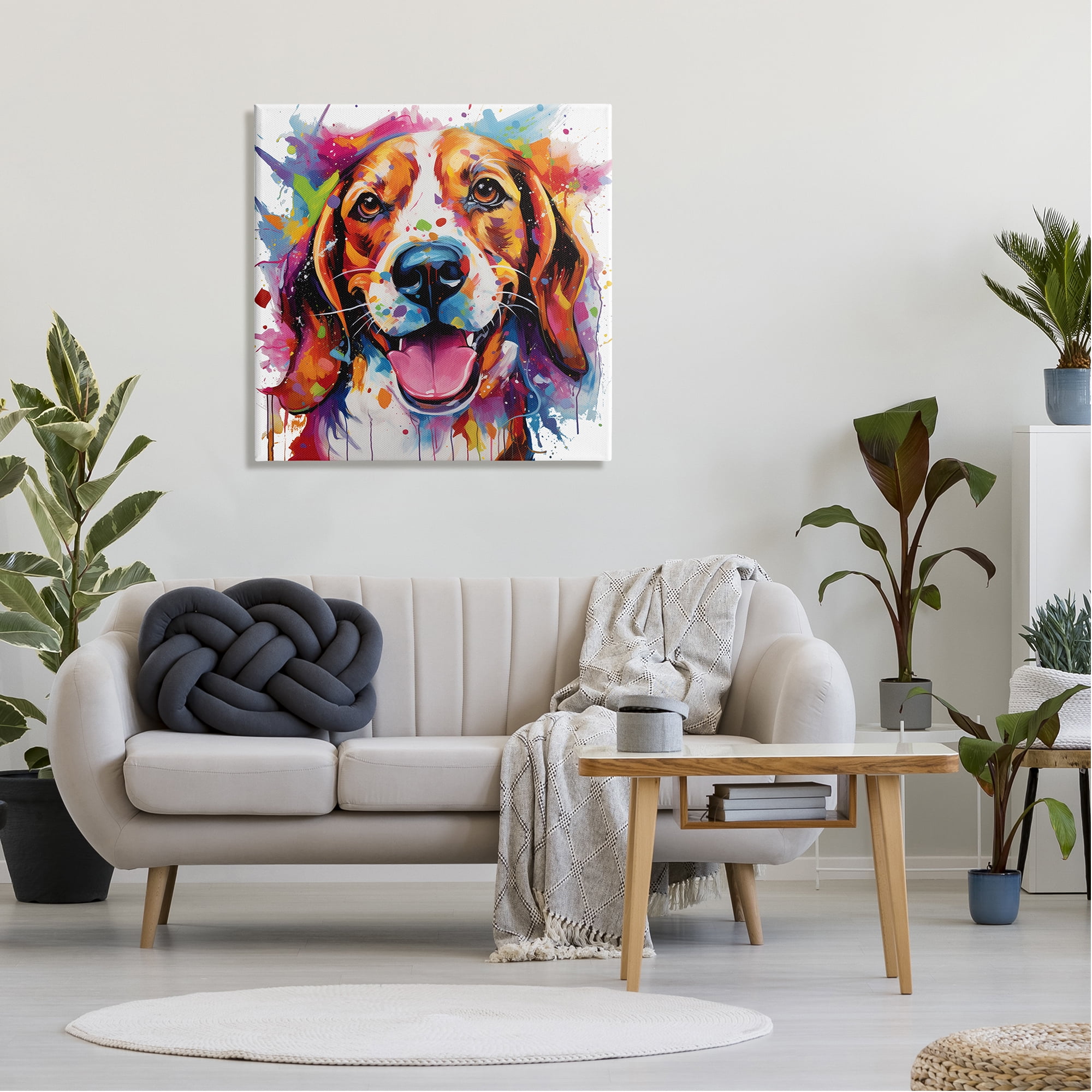 Maestoso Rottweiler in armatura reale - Stampa artistica di un
