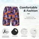 thumbnail image 3 of Balery Halloween Black Cats Bañador para hombre, shorts de playa de secado rápido con entrepierna y forro de compresión-X-Large, 3 of 6