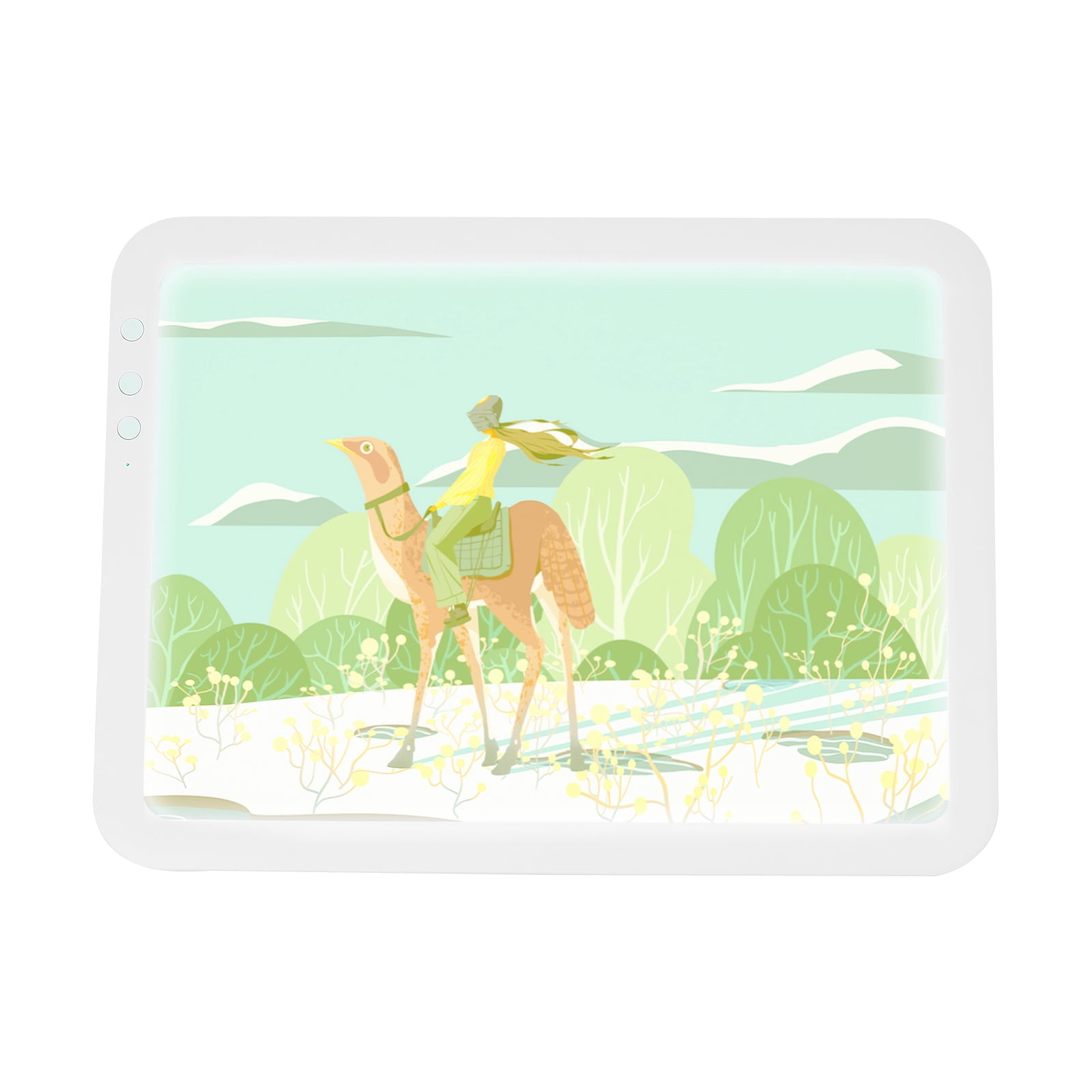 Rechargeable A4 LED Light Pad, Light Box for Tracing, Powered by 3500mAh Lithium Battery 6 Levels of Brightness, Type-c Cable, Light Board/Box for Tracing, Diamond Painting, Sketching & Drawing