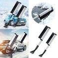 thumbnail image 2 of Snow Brush and Ice Scraper for Car Windshield Cleaning Extendable Snow Remover with Foam Grip Truck Accessories Winter Car Care Tool, 2 of 9