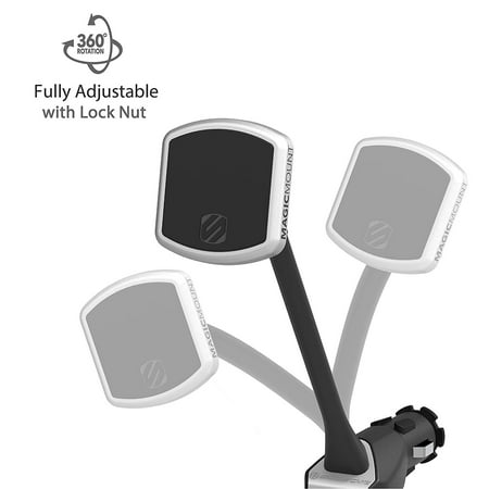 Scosche - MagicMount Charging Mount for Mobile Phones - Black
