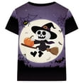thumbnail image 3 of FEDPOP Boys 3D Printed Halloween T-shirts Kids Graphic Tops Party Short Sleeve Tees Clothes 5T, 3 of 3