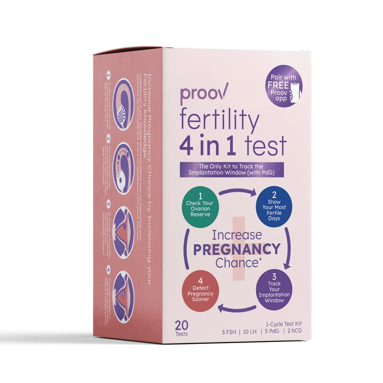 Proov Hers & His Advanced Fertility Test Kit | At-Home Hormone & Sperm Testing For Couples