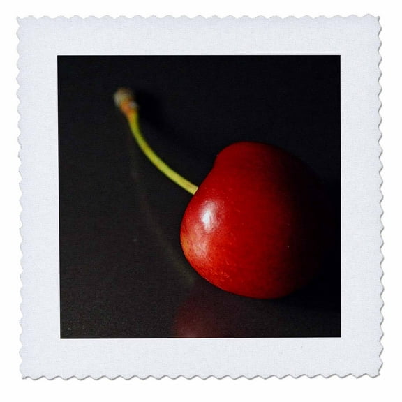 3dRose, Food Fruit Cherry, 8x8 inch quilt square