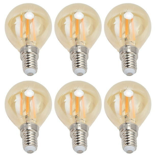 Ampoule LED, Lumière Chaude 6PCS Ampoule à Intensité Variable Pour La  Maison Pour La Chambre à Coucher Pour La Salle à Manger Pour Le Salon 