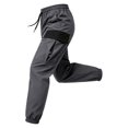thumbnail image 4 of Zpanxa Mens Jogger Pants Nylon Tactical Cargo Jogger Pants with Drawstring Waist and Multi Pockets, 4 of 8