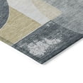thumbnail image 4 of Addison Rugs Chantille Indoor/Outdoor Transitional Mid Century Gray Washable Rectangle Rug, 1'8" x 2'6", 4 of 6
