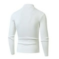 thumbnail image 4 of HomeGardon Mens Sweater Pullover Sweater Casual Top Round Knit Neck Fake Casual Sports Top Long Sleeved Round Neck Top/shirt,L-XXXL, 4 of 8