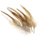 thumbnail image 1 of Uxcell 5-6 Inch Plumas de gallo, paquete de 100 plumas naturales a granel para manualidades estilo 2, marrón claro, 1 of 5