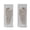 White, variant on SOFE Openwork Carving Wall Candle Sconces Set of 2, Distressed White Finish Wooden Candle Holder Wall Decor Living Room, Rustic Farmhouse Candle Wall Sconces, Bedroom Hallway Wall Art Decoration