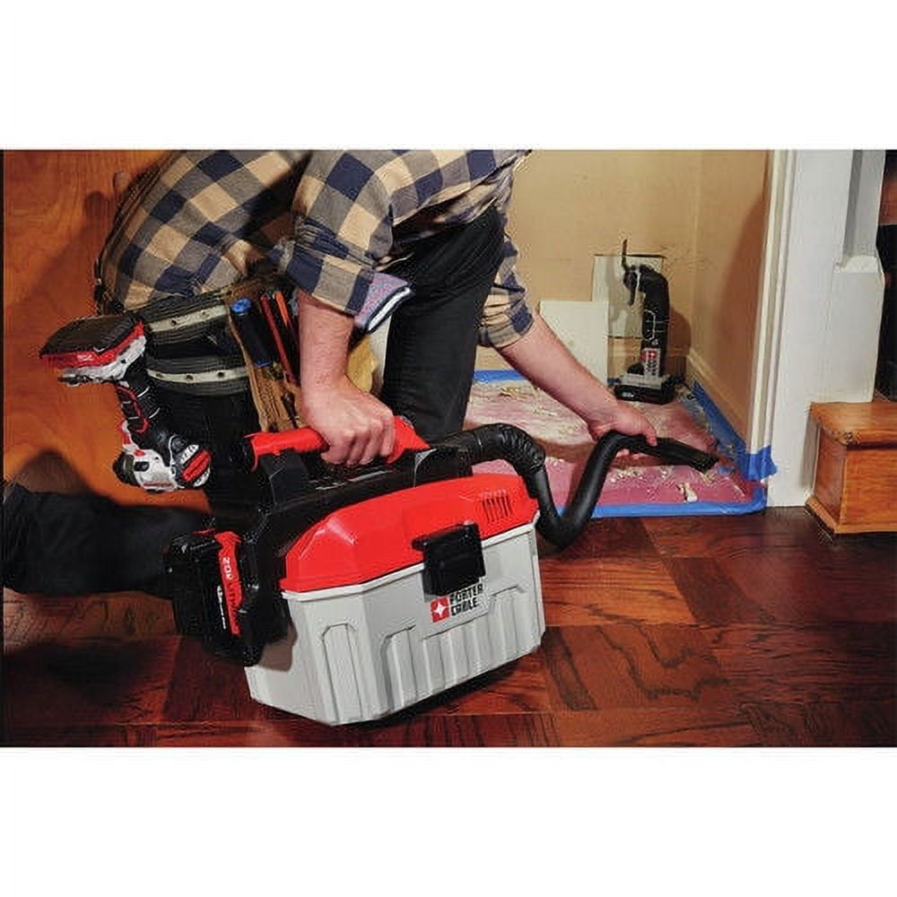 PORTER CABLE PCC795B 20V MAX Lithium Ion 2 Gallon Wet Dry Vacuum