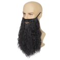 thumbnail image 5 of Barba falsa Yan Dream para hombre, larga y rizada, negra, para fiesta de Halloween, 5 of 5