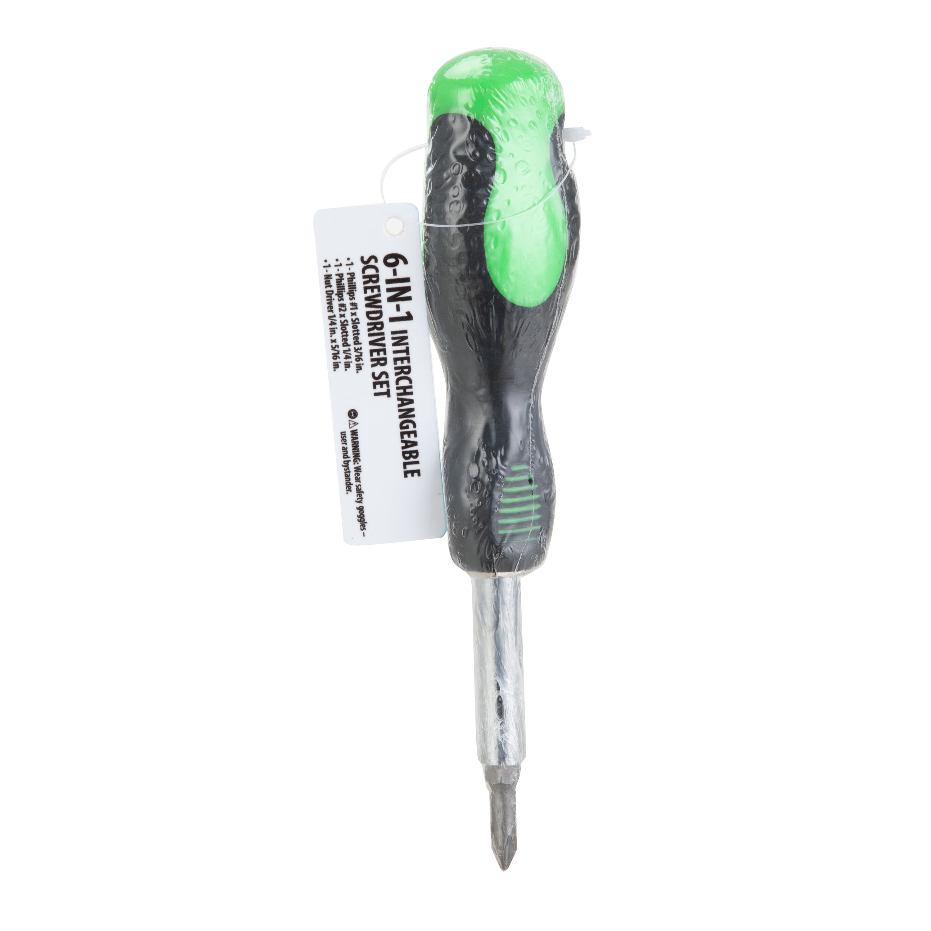 Non Branded 6 in 1 Screwdriver, Phillips, Slotted, and Nut Driver Set