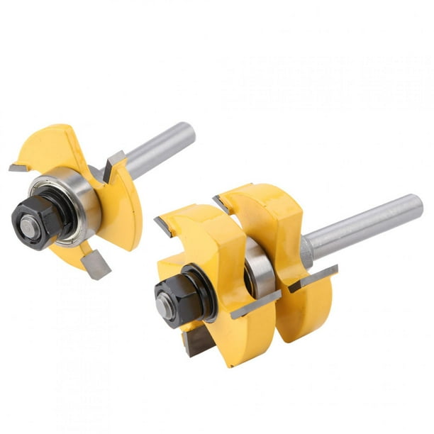 Floor Wood Router Bit Edge MIlling Cutter Cemented Carbide Router Bit Rail Stile CNC Milling Machine For Composite Wood Board Hard Wood Soft Wood