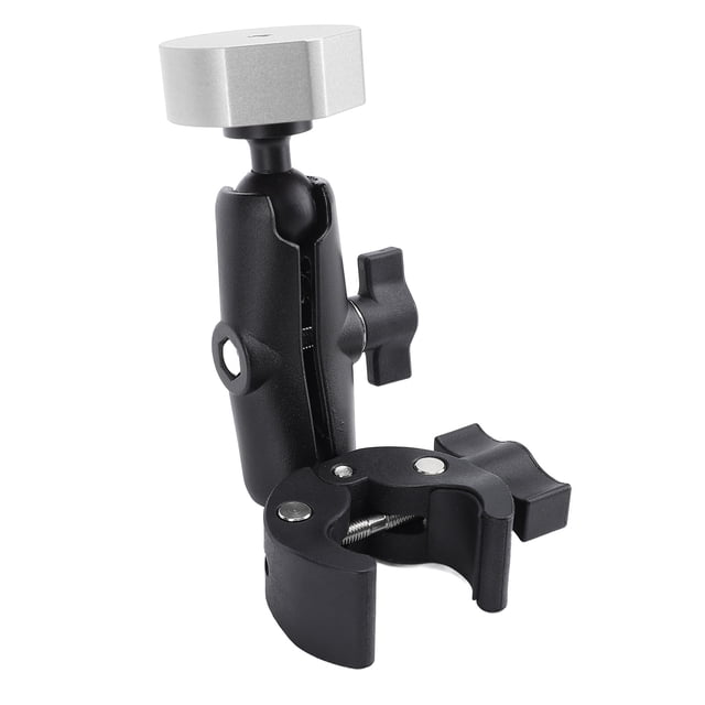 Support d'Échelle pour VR Mini, Trousse de Montage de Pince Réglable pour Mini Poteau, Support de Montage de Tuyau de Tuyau d'Échelle de VR pour Porte-Bagages Toit Remorque Yacht Mini