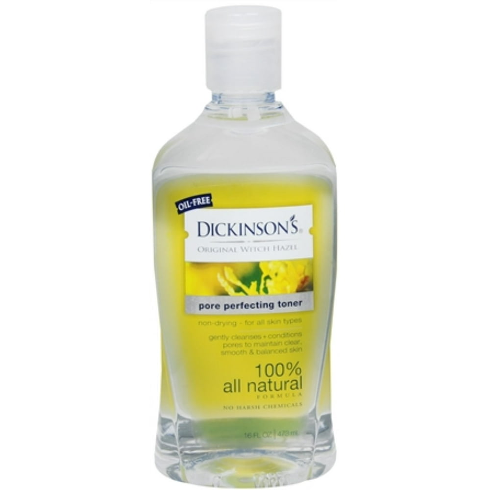Dickinson's Witch Hazel Pore Perfecting Toner 16 oz (Pack of 6