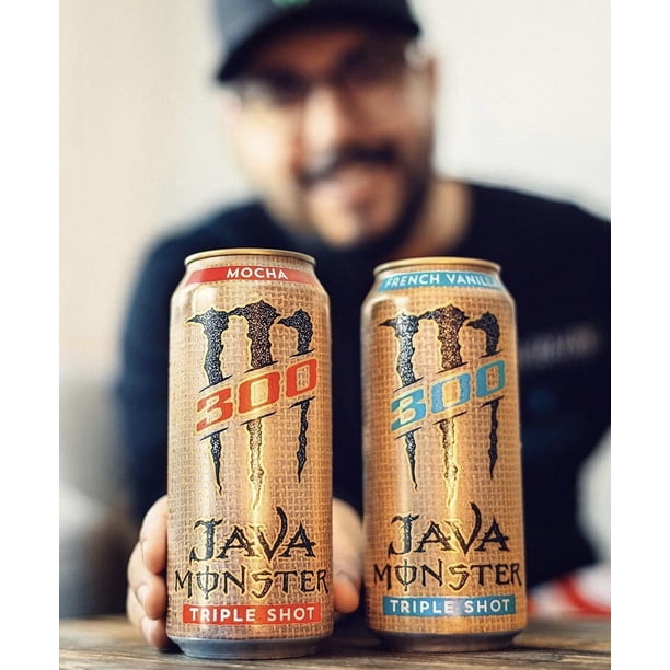 Java Monster, 300 Mocha, Coffee + Energy Drink, 15 fl oz, Single