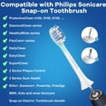 thumbnail image 2 of Pack de 6 cabezales de repuesto para cepillo dental Philips Sonicare, 2 of 9