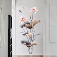 thumbnail image 5 of nipocaio Bird Lotus Flowers Wall Sticker Wall Sticker Wall Decoration, 5 of 5