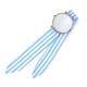 thumbnail image 1 of Bowknot Shaped Watch Polyester Wrist Watch Fashion Women Watch Wrist Decoration Size L SkyBlue, 1 of 3