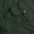thumbnail image 6 of IROINNID Deals Shirt with Pocket for Men Long Sleeve Turndown Quick-drying With Buttons And s Coat,Olive Green, 6 of 6