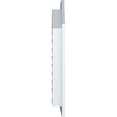 thumbnail image 3 of Ekena Millwork 24"W x 28"H Octagonal Top Gable Vent (29"W x 33"H Frame Size) Functional, PVC Gable Vent with 1" x 4" Flat Trim Frame, 3 of 14