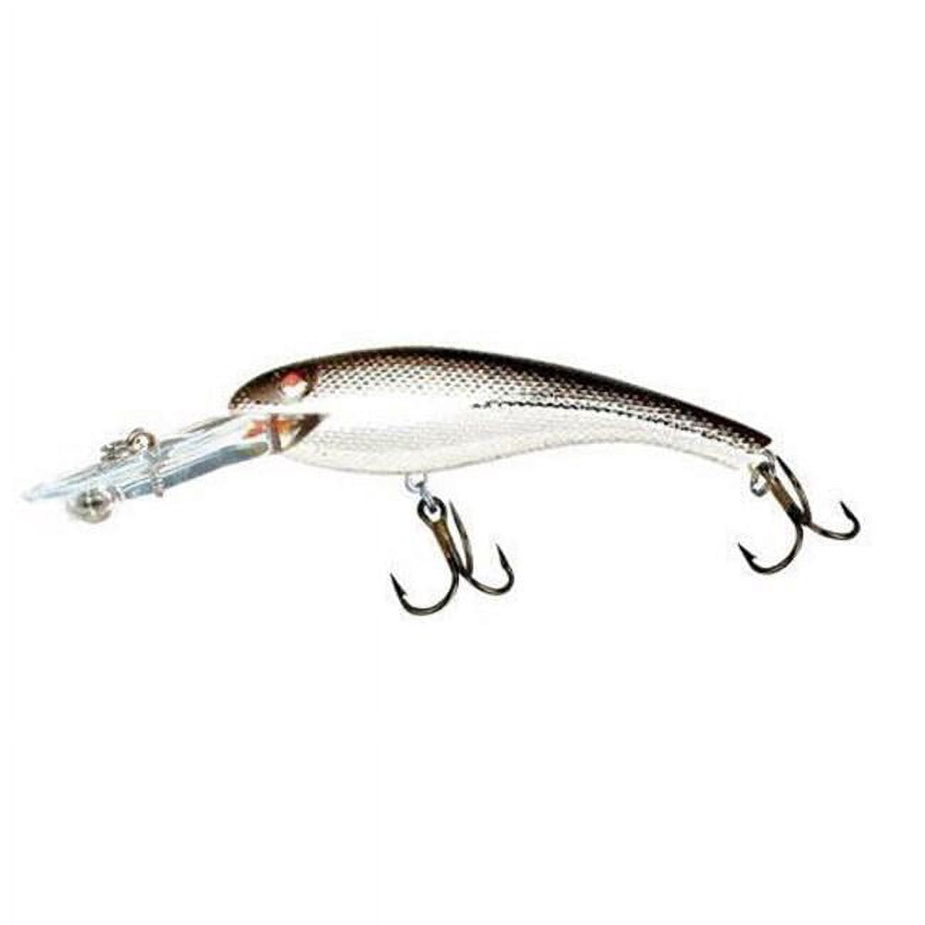 Bomber B07ASI Model A Crankbait 2 5/8 1/2 oz Silver Flash Floating