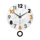 thumbnail image 5 of Reloj de pared con elegantes números arábigos, reloj decorativo para habitaciones infantiles, cocinas y comedores., 5 of 9