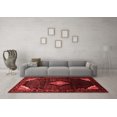 thumbnail image 3 of Ahgly Company Indoor Rectangle Medallion Red Traditional Area Rugs, 8' x 12', 3 of 4