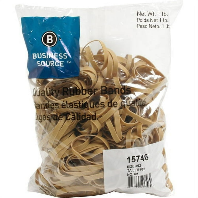 Business Source Quality Rubber Bands - Size: #62 - 2.5 Business Source Quality Rubber Bands - Size: #62 - 2.5