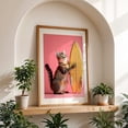 thumbnail image 4 of surfer cat - Photography Cat Surfboard Animal Humor Pastel Pop Art Summer Oak Framed Wall Art Print 24 x 36 inches, 4 of 59