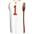 thumbnail image 3 of Youth GameDay Greats #1 White USC Trojans Lightweight Basketball Jersey, 3 of 4