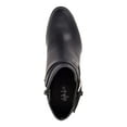 thumbnail image 3 of STYLE & COMPANY Womens Black Goring Buckle Accent Cushioned Laleen Round Toe Block Heel Zip-Up Dress Booties 7 M, 3 of 4