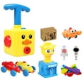 thumbnail image 1 of Blowing Balloon Toys Children Pressing Inertial Taxi Cars（duck Upgraded version）, 1 of 4