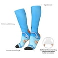thumbnail image 5 of Saiise Bluey Funny Socks Men Women Boys Kids Adults Novelty Graphic Crew Tube Socks Crazy Design Casual Dress Socks for Sports,Running,Travel, 5 of 7