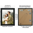 thumbnail image 4 of Americanflat 8x10 Picture Frame with Shatter-Resistant Glass Storage Quick Change Frames Holds Photos - Black, 4 of 8
