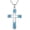 cross 6, variant on 925 Sterling Silver Genuine Turquoise Cross Pendant Necklace Vintage Boho Victorian Style Jewelry Gifts for Women Mothers