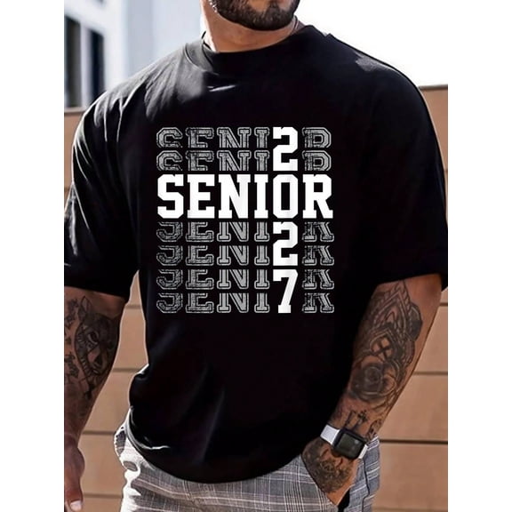 Senior 2027 Class Of 2027 High School Graduation Gift T-Shirt