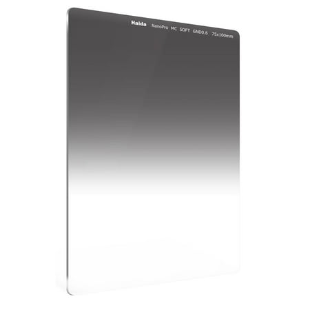 UPC: 6900574109625 | Haida NanoPro MC 75x100mm Soft Grad Neutral Density 4X (0.6) Multi Coated Glass Filter