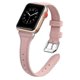 thumbnail image 1 of Compatible con pulsera Iwatch, correa de repuesto de cuero delgada (38 mm-40 mm), 1 of 5