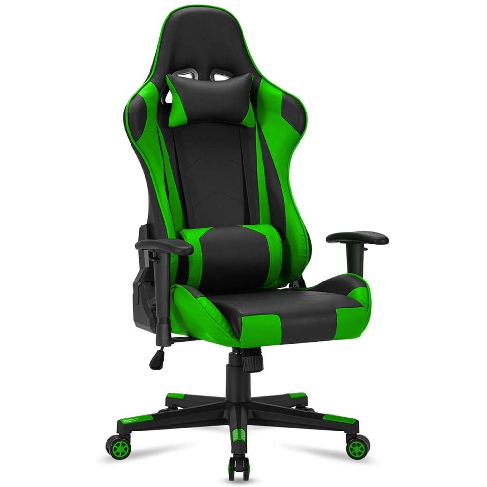 Erommy Gaming Chair with Headrest and Lumbar Support Lumbar Pillow