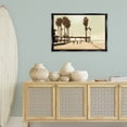thumbnail image 4 of Stupell Industries Coastal Tropical Beach Walkway Black Floating Frame Canvas Art, 31 x 21, by Noah Bay, 4 of 8