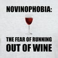 thumbnail image 3 of CafePress - Novinophobia Wine T Shirt - Men's Classic Graphic T-Shirt, 3 of 4