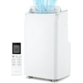 thumbnail image 2 of 12,000 BTU Portable Air Conditioner, 3-In-1 Cooling, Dehumidifier & Fan for Rooms Up to 550 Sq.Ft, Remote Control, Sleep Mode, 24-Hour Timer, Installation Kit Included, 2 of 8
