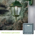 thumbnail image 3 of Waterproof Outdoor Light Switch ,GREENCYCLE 1PC High Quality 10A 125VAC 1-Gang 2-Way Storm Weatherproof Outdoor Switched 5-Pole Press Single Gang Socket IP66 Rated, 3 of 9