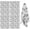 Sunflower Outline White, variant on 4 Pcs Sunflower Outline White Pattern Funny Kitchen Towels, Microfiber Dish Towels, Kitchen Tea Towels Set 18" X 26"